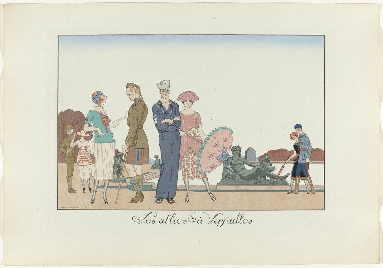 The Allies at Versailles by Henri Reidel
