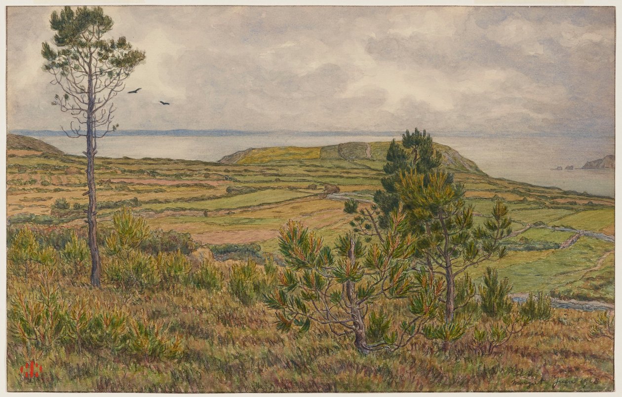 Bay of Douarnenez. Morgat by Henri Rivière