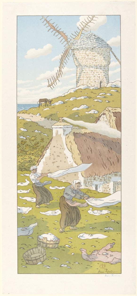 Le Vent by Henri Rivière