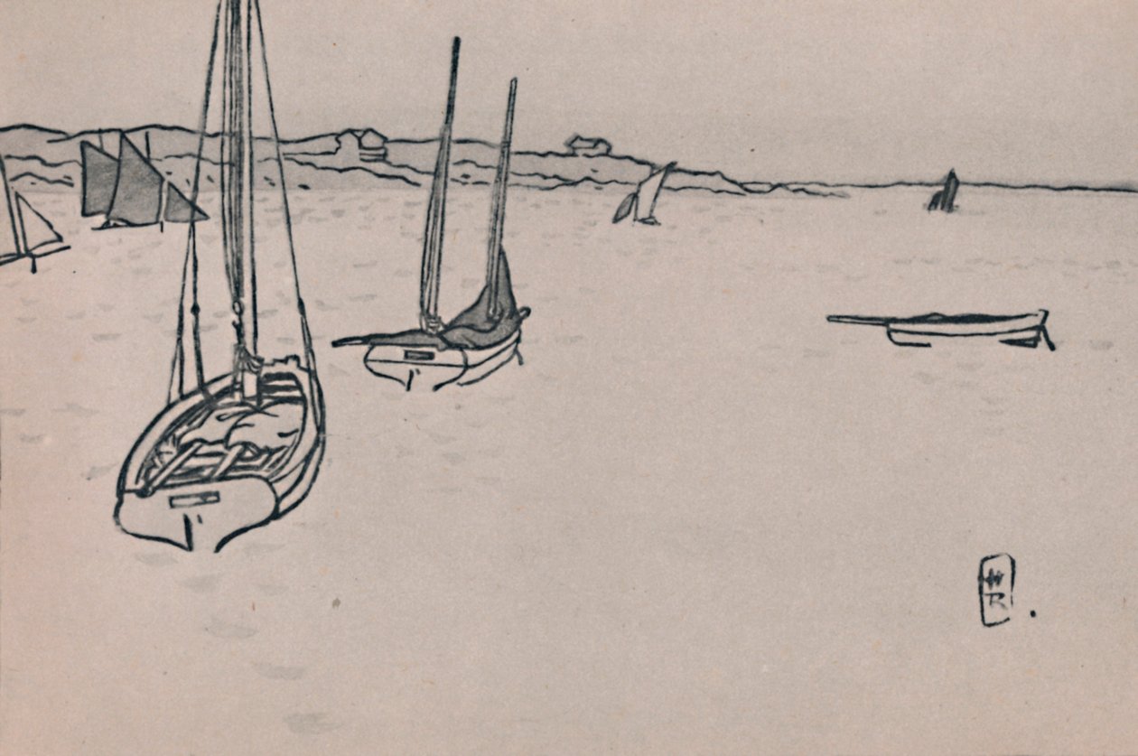 Breton Landscape by Henri Rivière