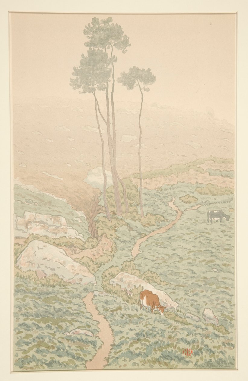 Morning Mist, from La Feerie des Heures by Henri Rivière