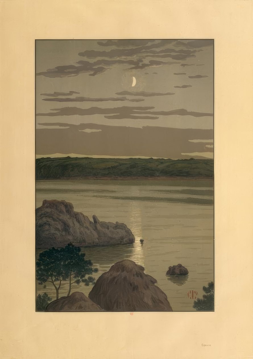 Moonlight at Landmelus by Henri Rivière
