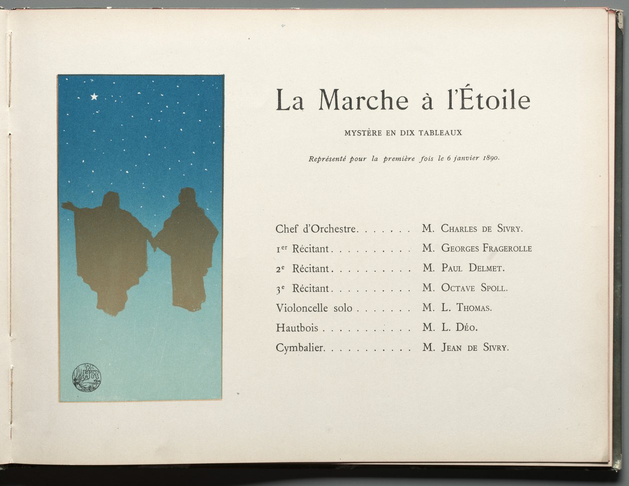 The Progress of the Stars: The March to the Star Mystery in Ten Tableaux by Henri Rivière