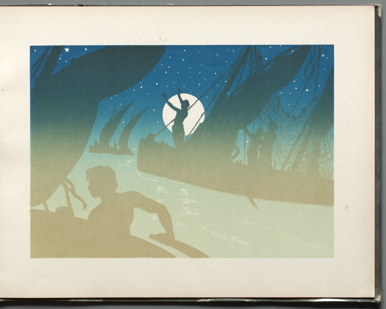 The Progress of the Stars: The Fishermen (Suite) by Henri Rivière