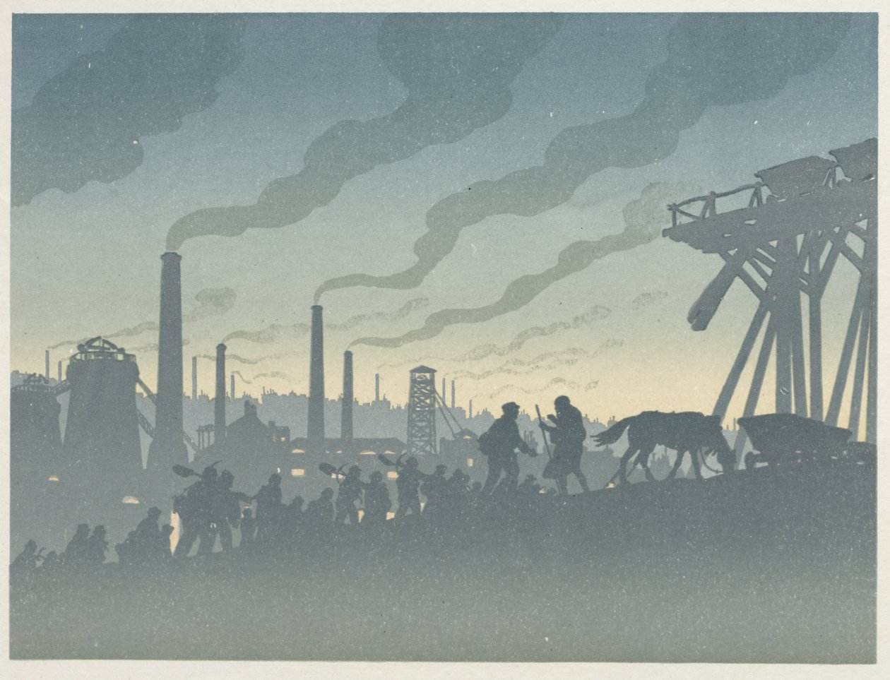 The Wandering Jew: The Modern City by Henri Rivière