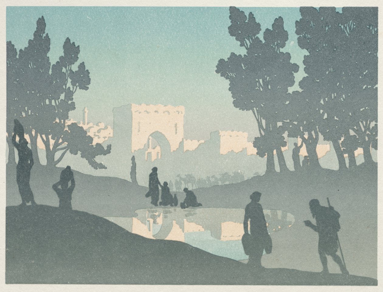 The Wandering Jew: The Old City by Henri Rivière