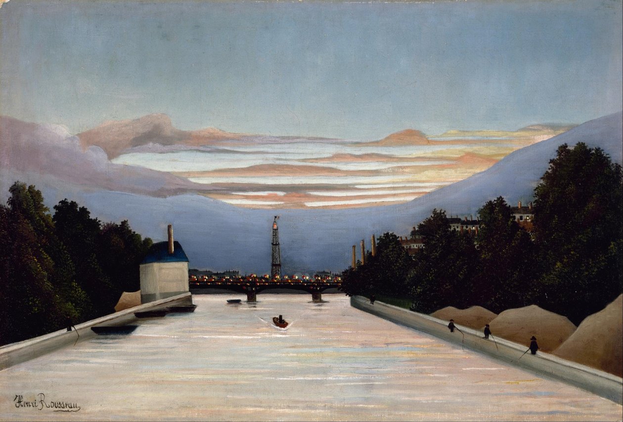 The Eiffel Tower by Henri Rousseau