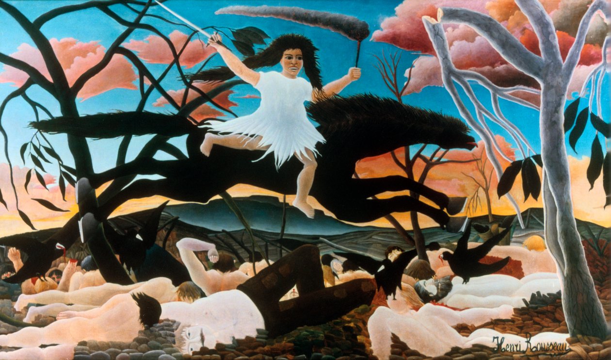 War, or the Ride of Discord by Henri Rousseau
