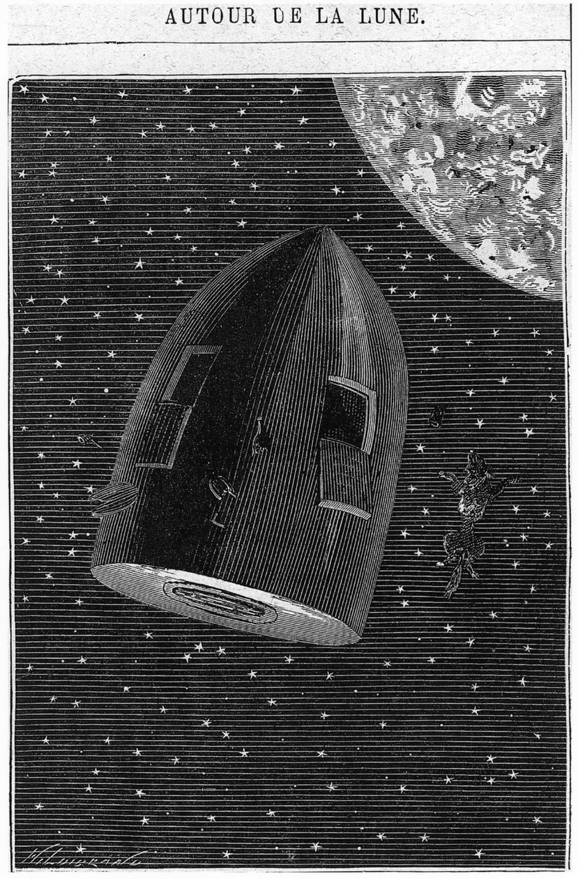 Leaving for the Moon (illustration from 
