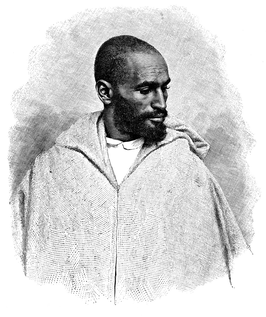 An Arab Man from Tangier, Morocco by Henri Thiriat