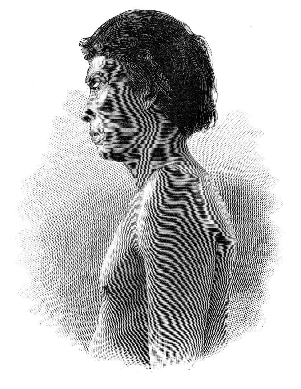 Guatsu Indian, Central America by Henri Thiriat