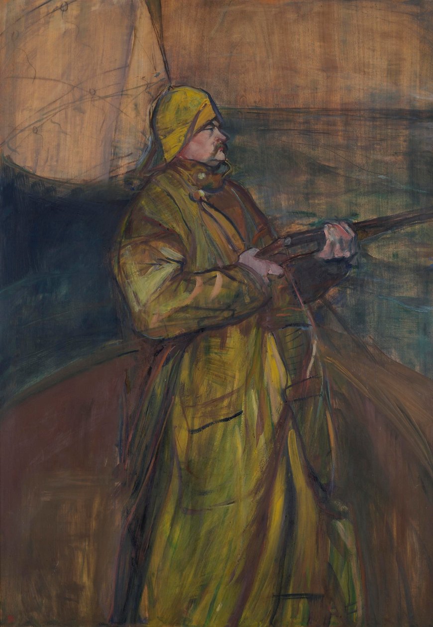 Maurice Joyant, 1900 by Henri Toulouse Lautrec de