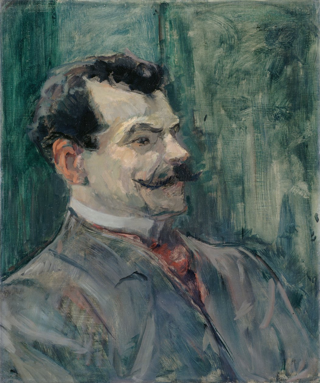 Portrait of André Rivoire, ca 1901 by Henri Toulouse Lautrec de