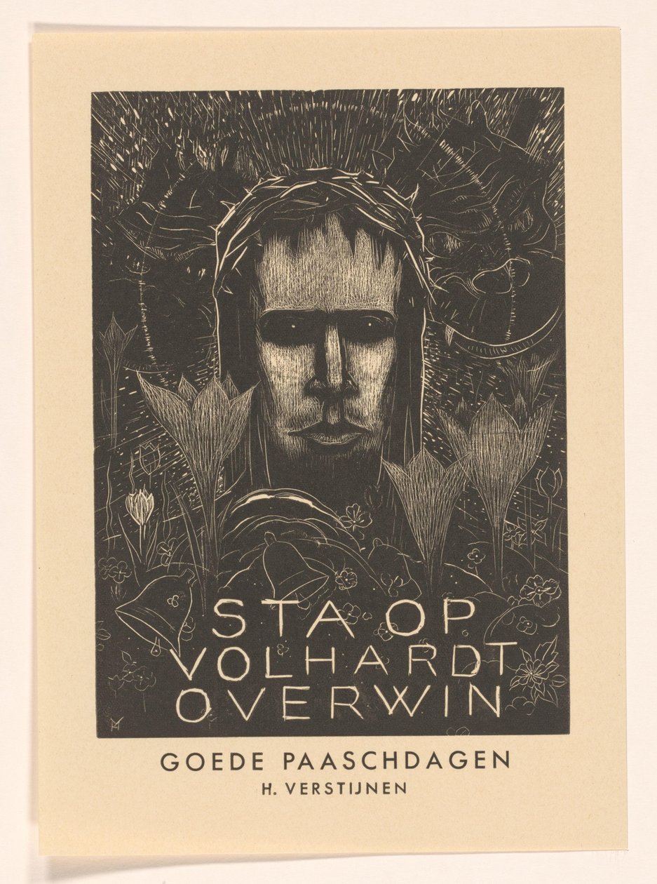 Easter Card by Henri Verstijnen by Henri Verstijnen