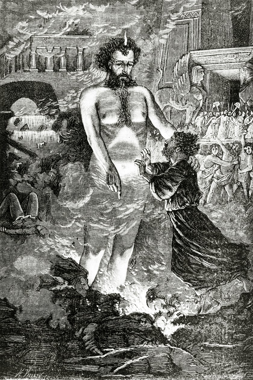 The Legend of Hiram and Tubalcain by Henri Villain