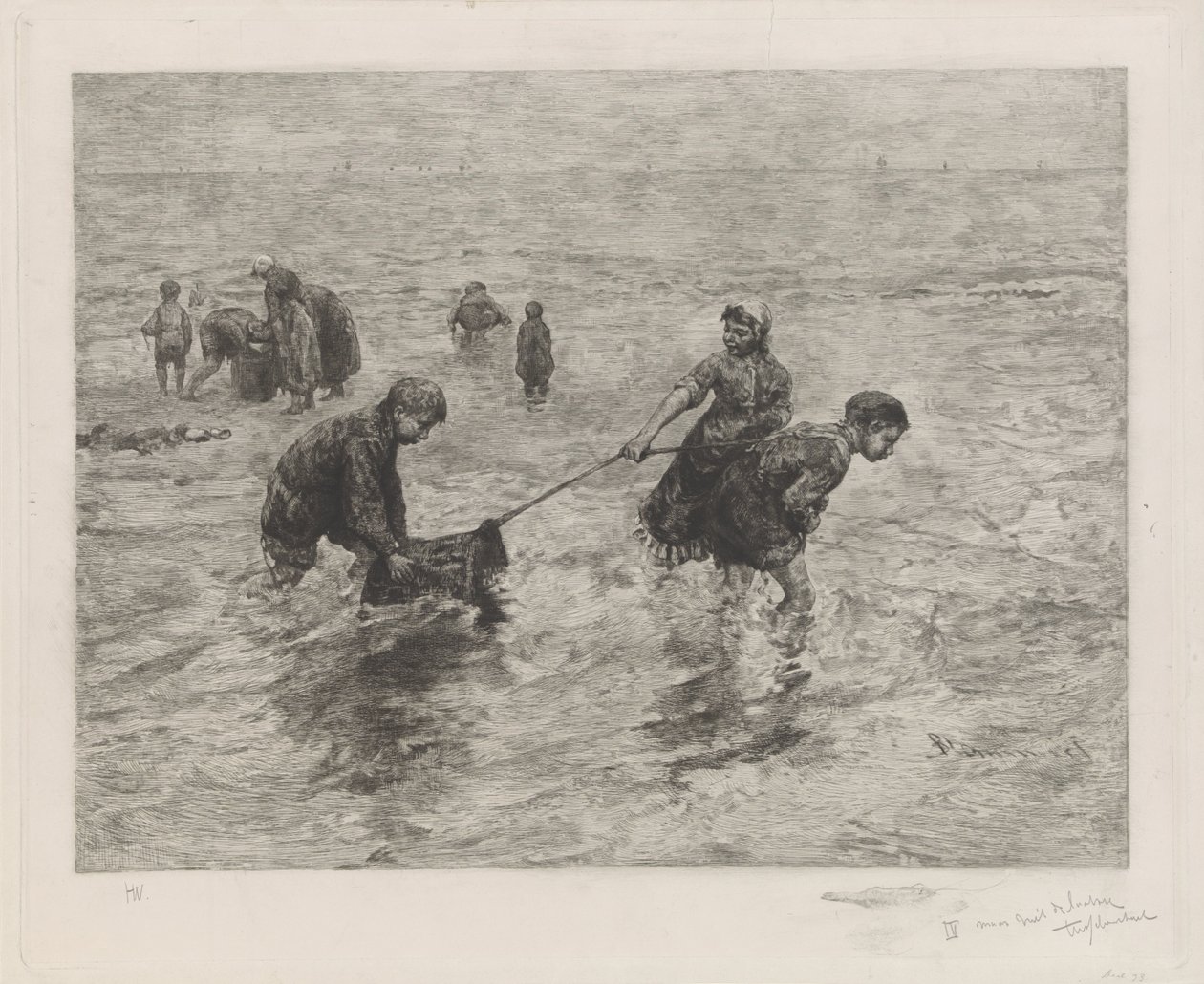 Children by the Sea by Henri Wouters