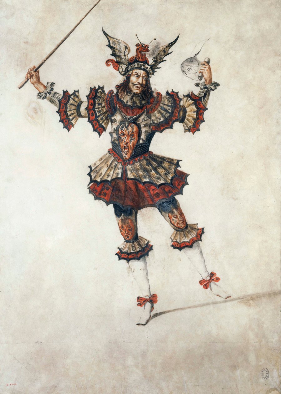 Ballet Costume of a Magician by Henri de Gissey