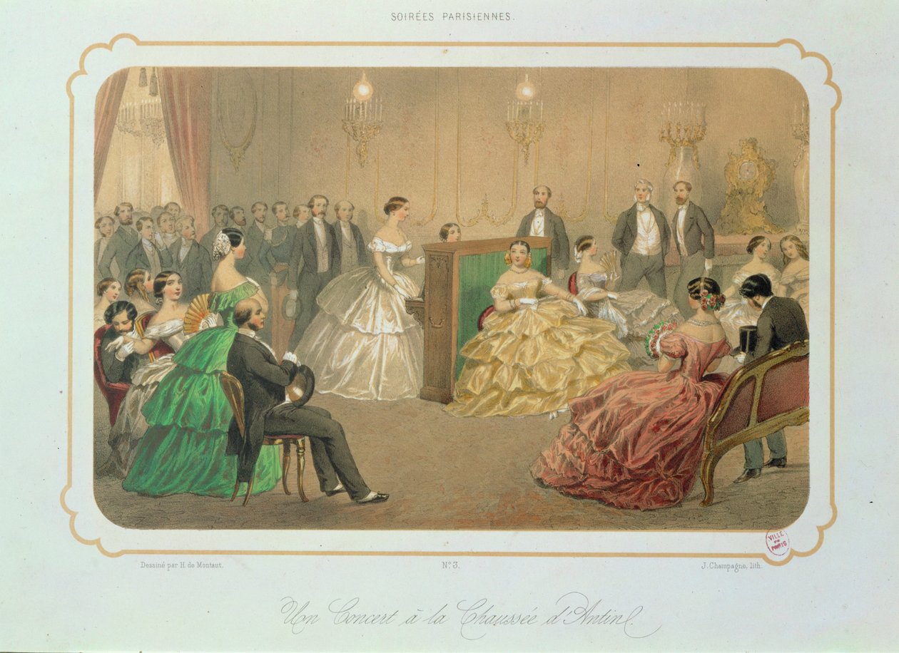From the Series Soirees Parisiennes: A Concert at the Chaussee d