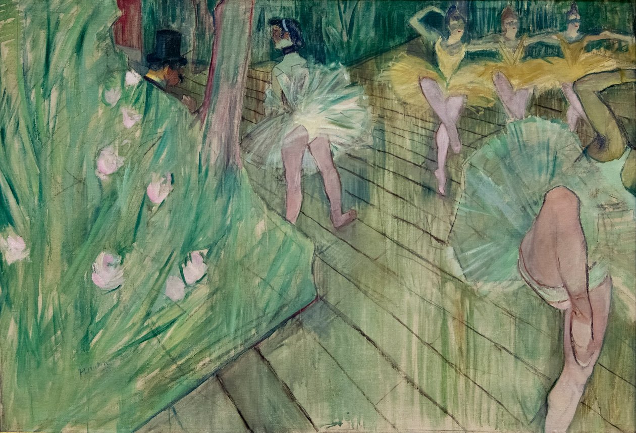Ballet Scene by Henri de Toulouse Lautrec
