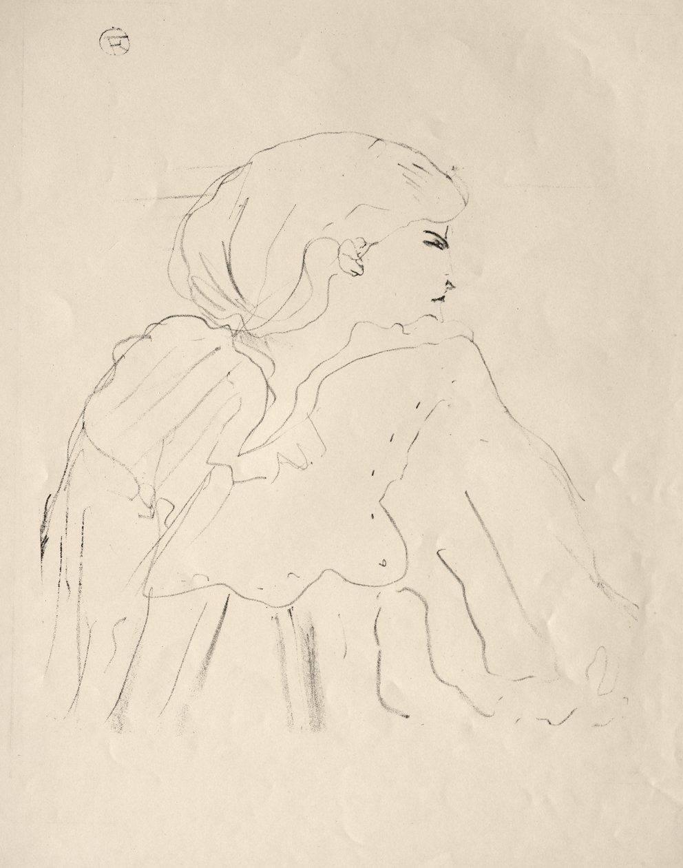 Cassive by Henri de Toulouse-Lautrec