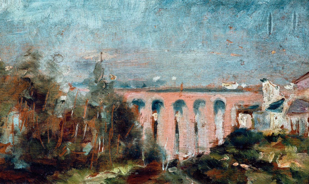 Castelviel Viaduct in Albi by Henri de Toulouse-Lautrec