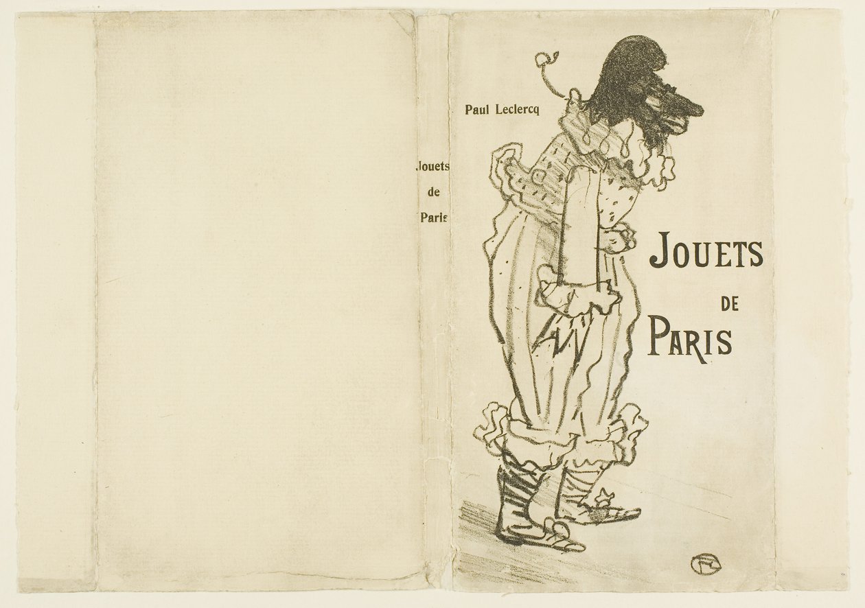 Cover for Jouets de Paris by Henri de Toulouse-Lautrec