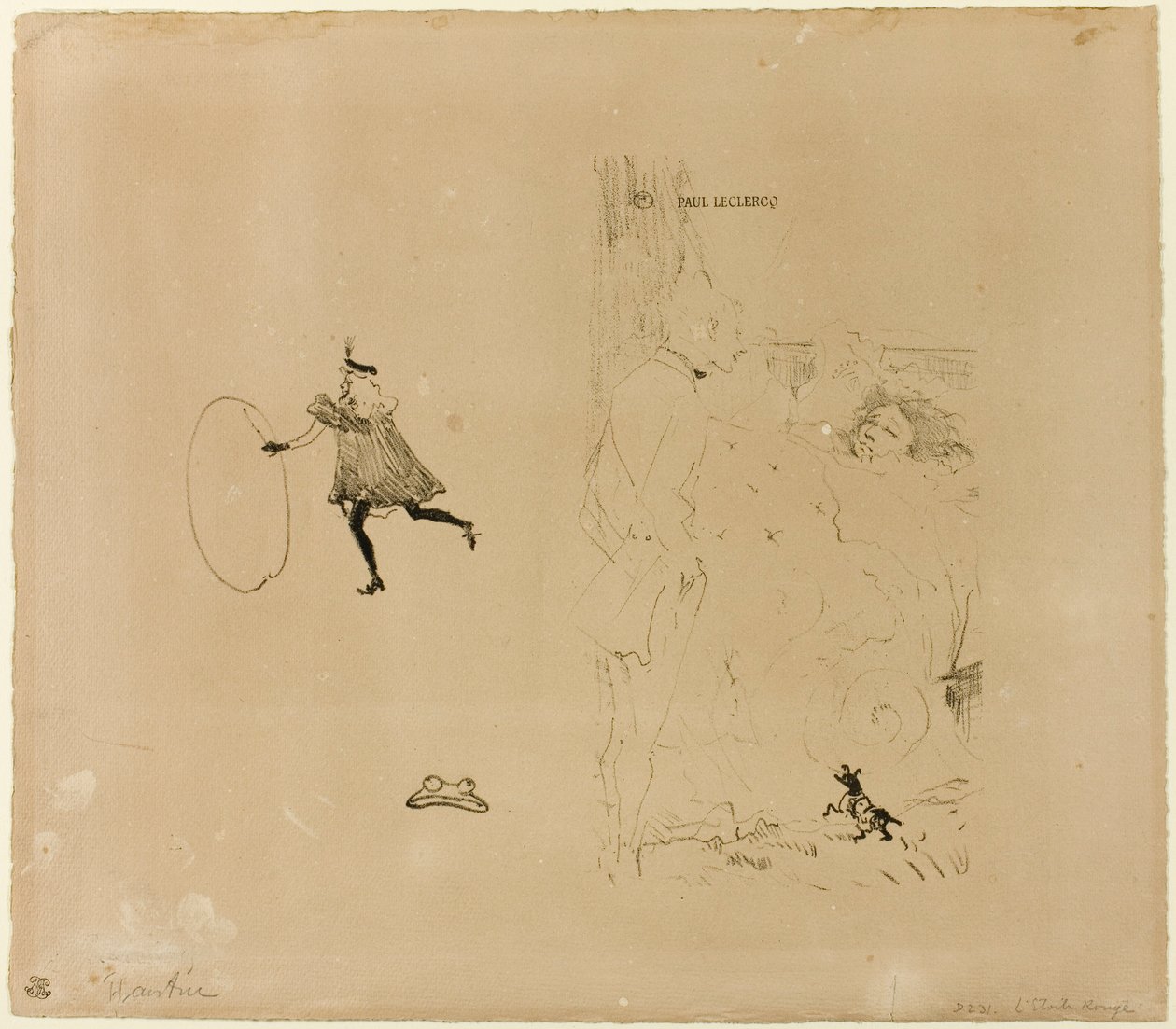Cover for The Red Star by Henri de Toulouse-Lautrec