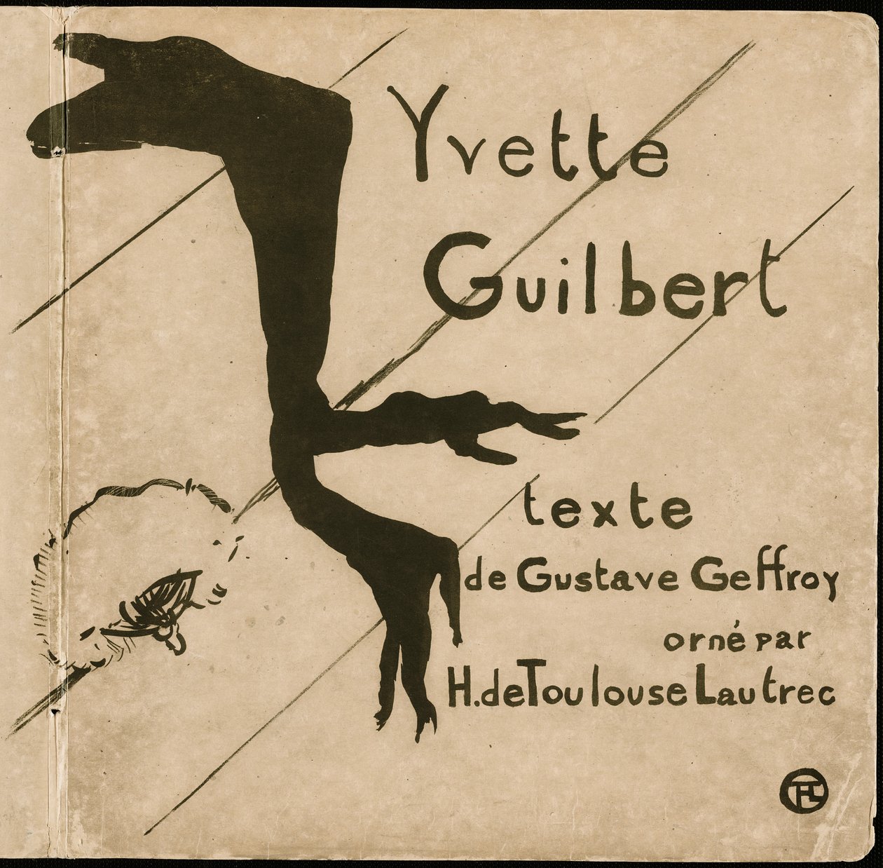 Cover for Yvette Guilbert by Henri de Toulouse-Lautrec