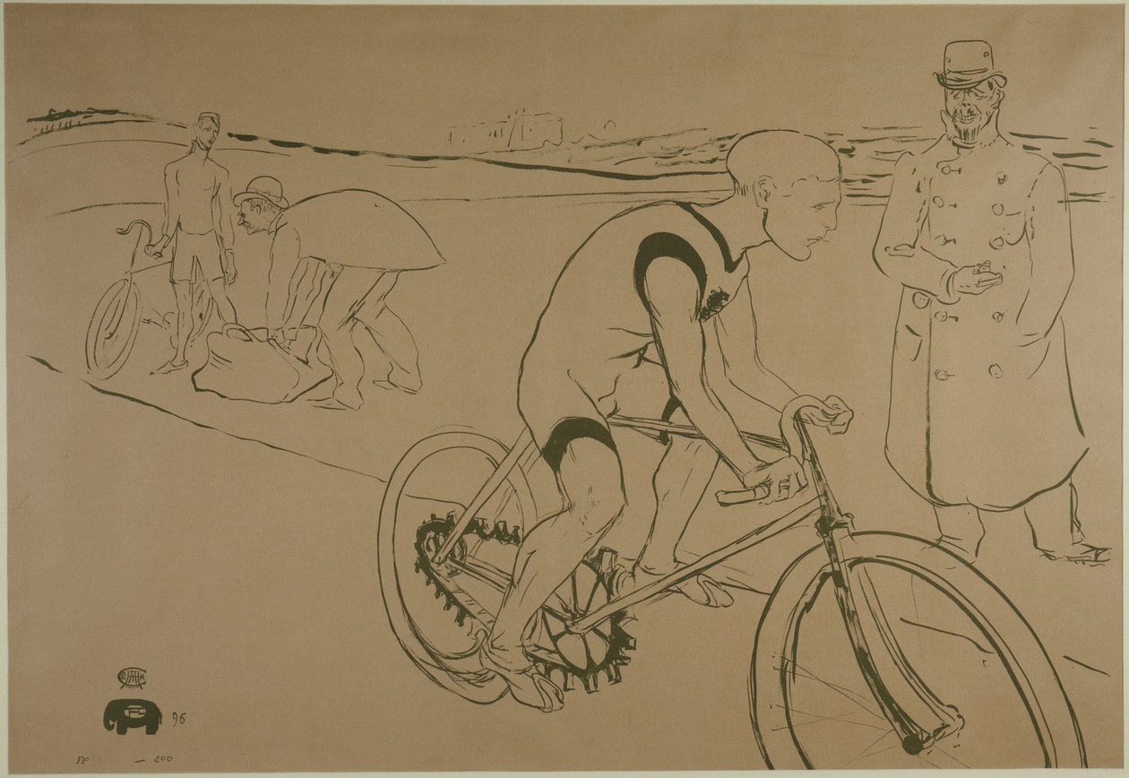 Cycle Michael by Henri de Toulouse-Lautrec
