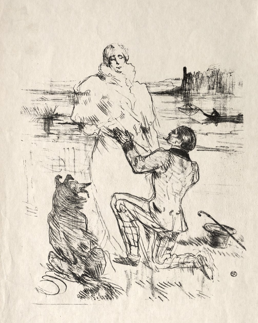 Declaration by Henri de Toulouse-Lautrec