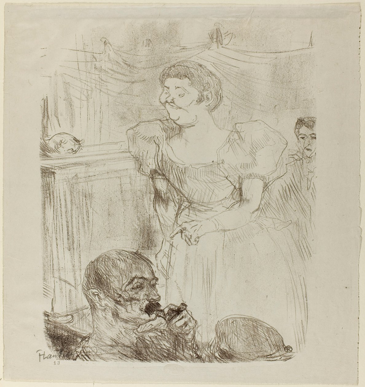 Di ti Fellow, English Singer in a Café-Concert by Henri de Toulouse-Lautrec