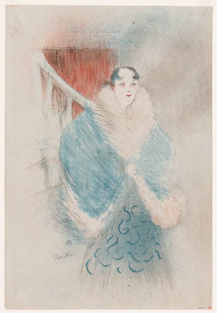 Elsa, Called the Viennese by Henri de Toulouse-Lautrec
