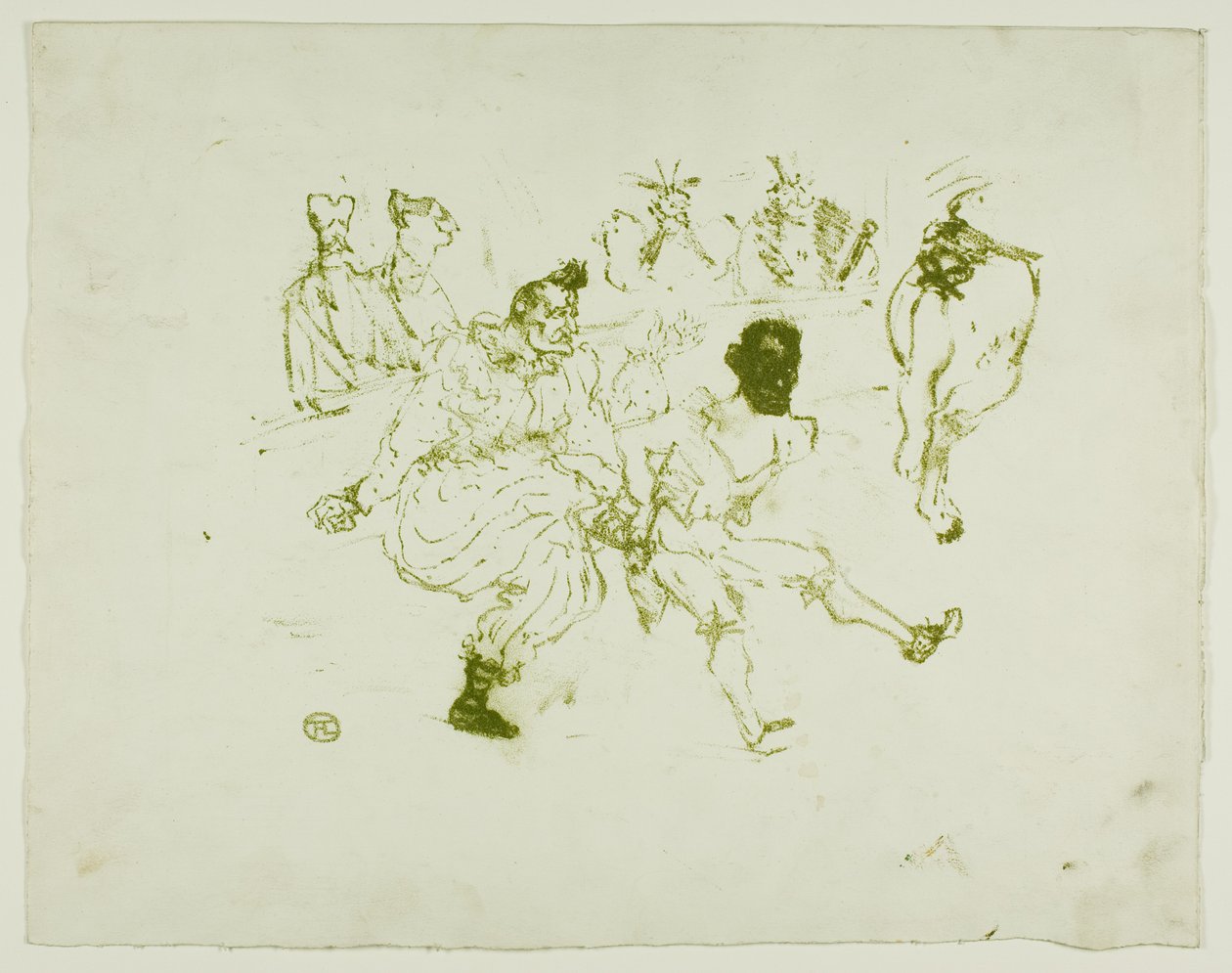 Footit and Chocolat by Henri de Toulouse-Lautrec