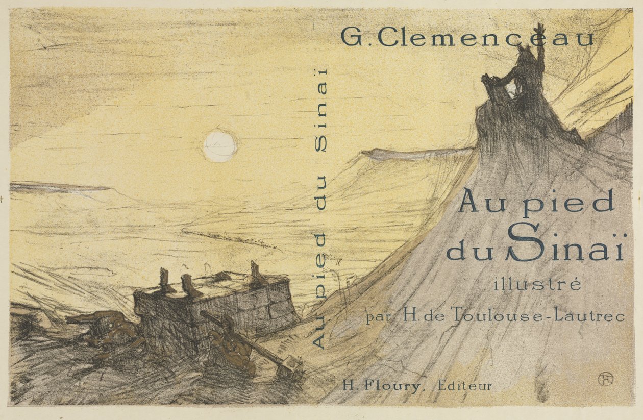 At the Foot of Sinai: Cover by Henri de Toulouse-Lautrec