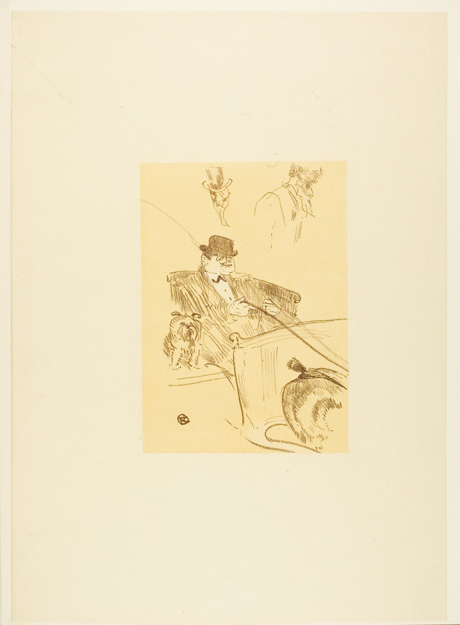 Good Morning Mr. Robin by Henri de Toulouse-Lautrec