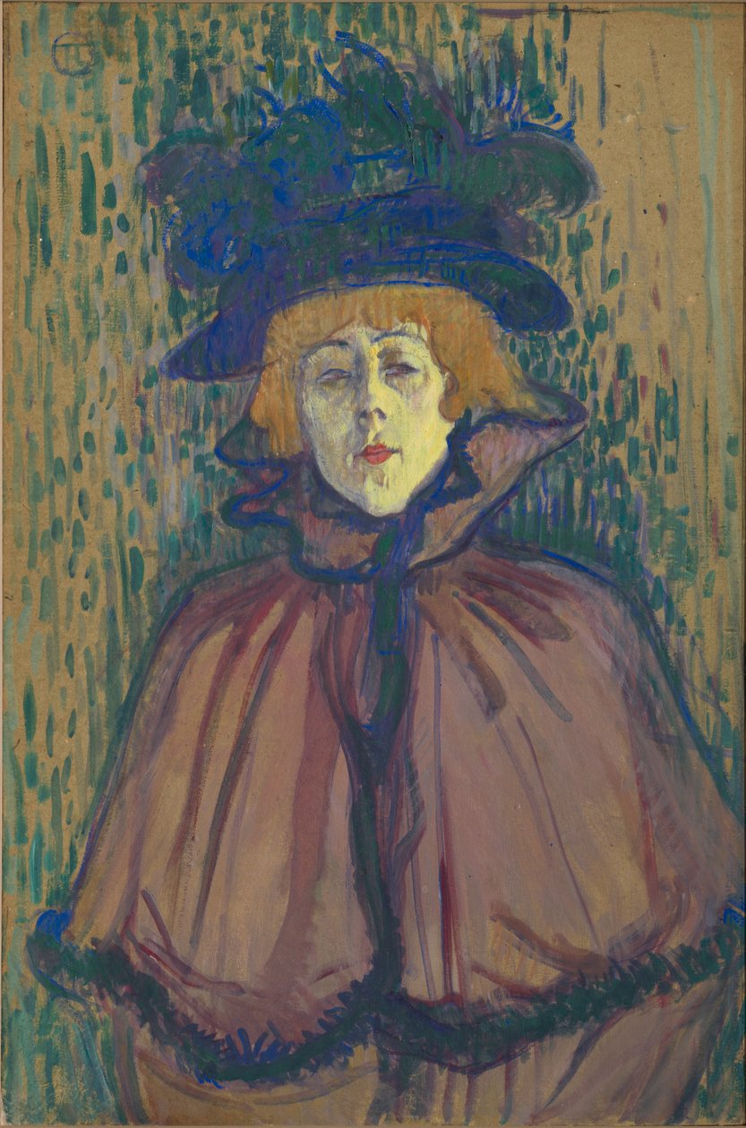 Jane Avril by Henri de Toulouse-Lautrec