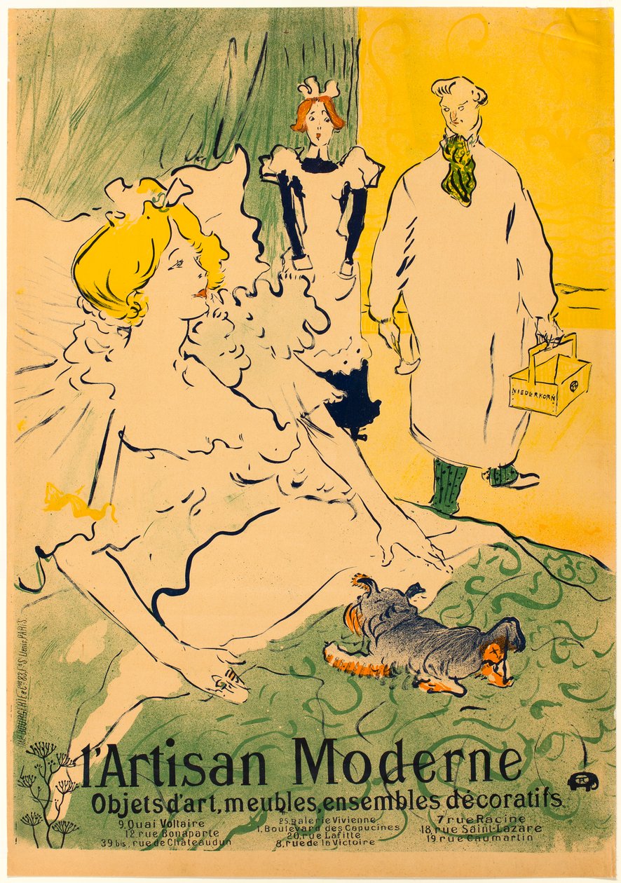 The Modern Artisan by Henri de Toulouse-Lautrec