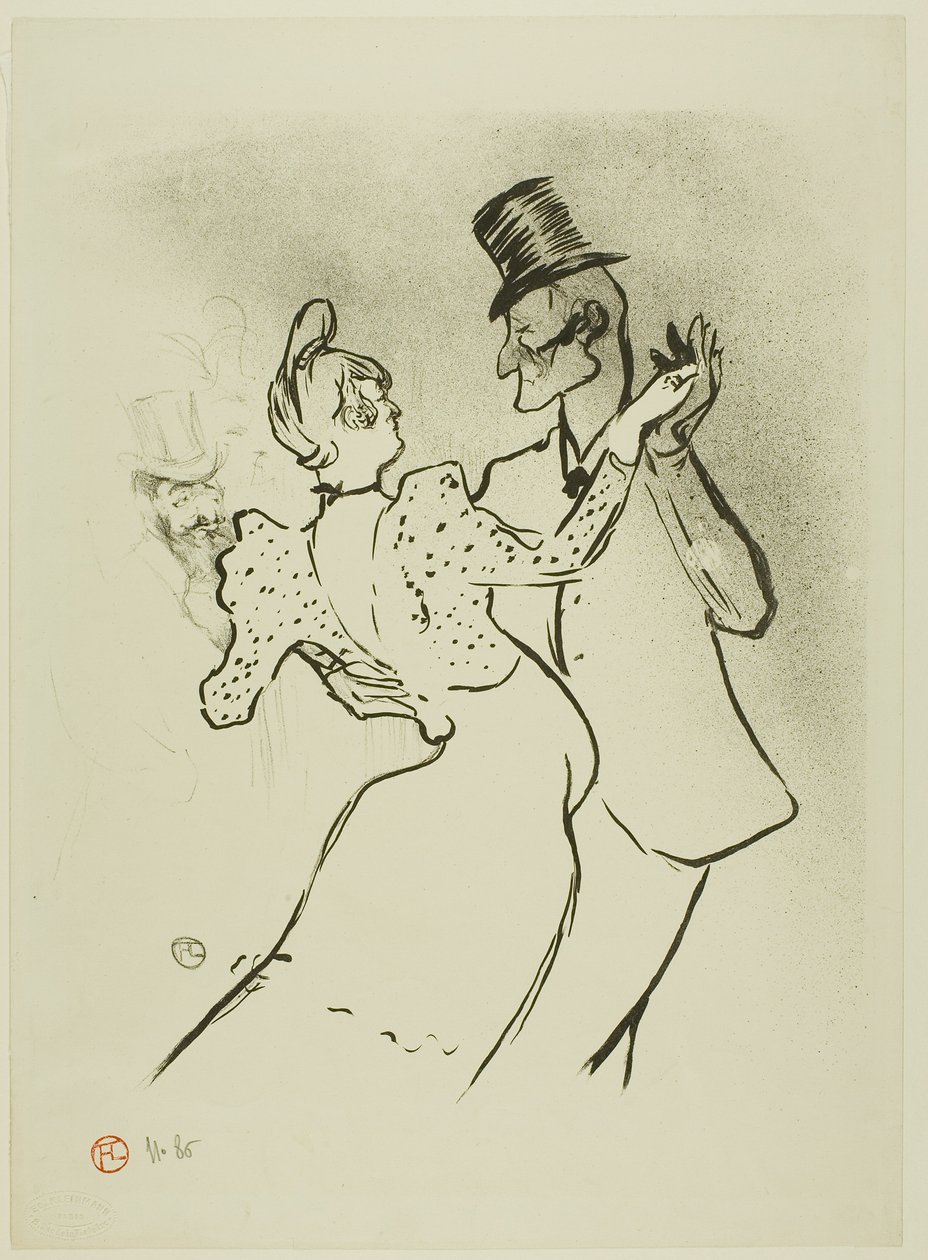 La Goulue by Henri de Toulouse-Lautrec