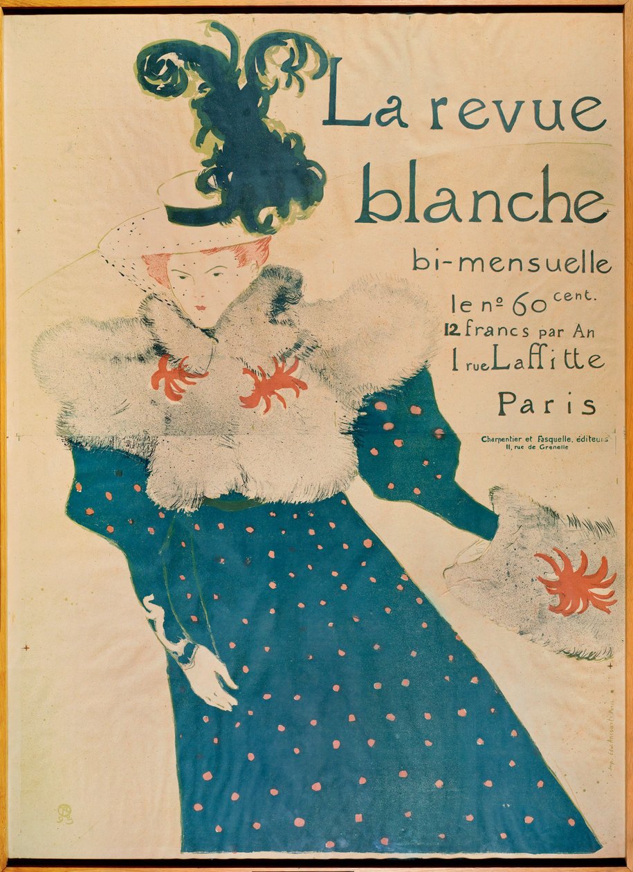 La Revue Blanche by Henri de Toulouse-Lautrec