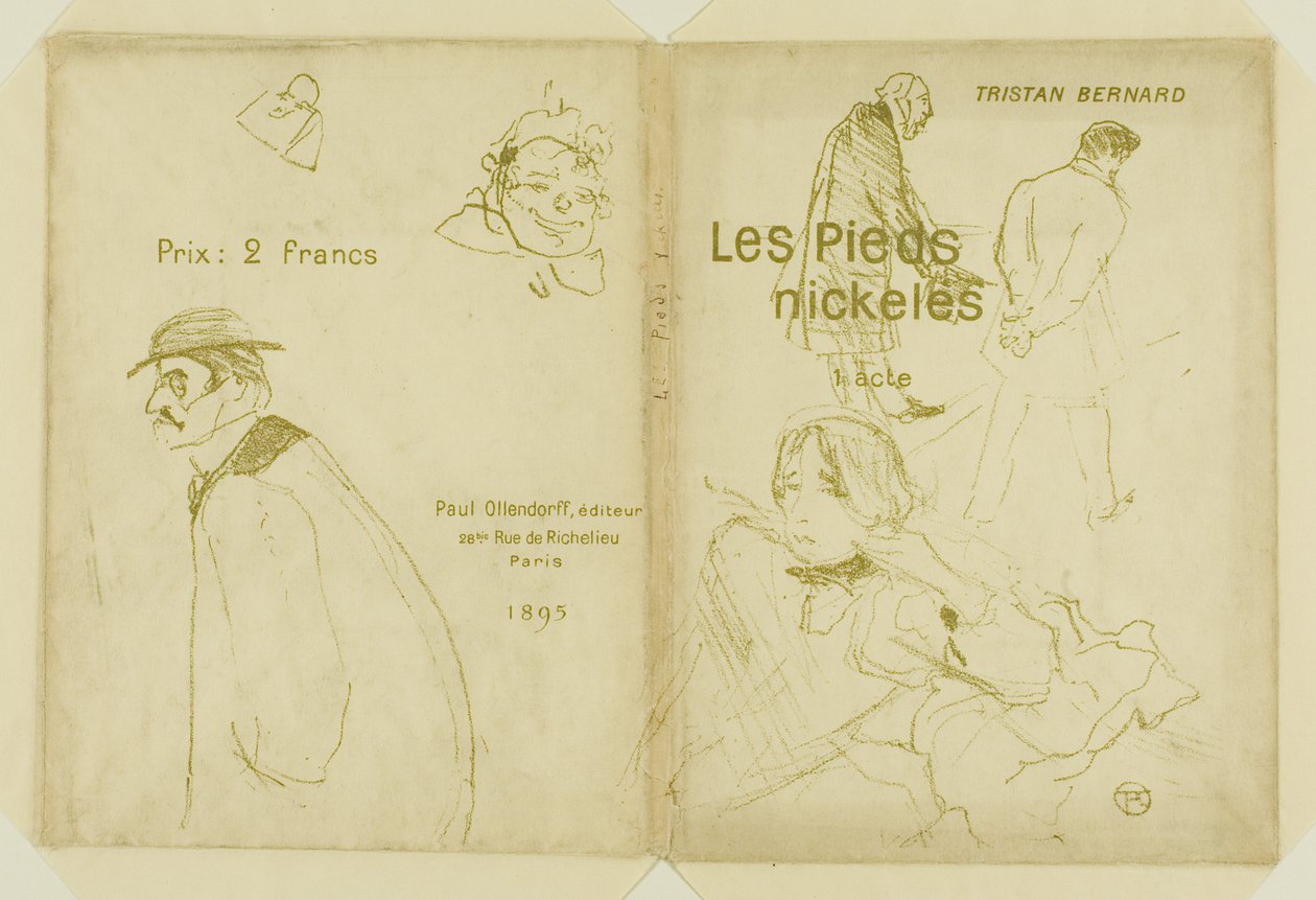 The Nickel-Plated Feet by Henri de Toulouse-Lautrec