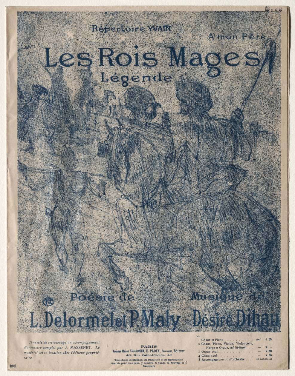 The Magi by Henri de Toulouse-Lautrec