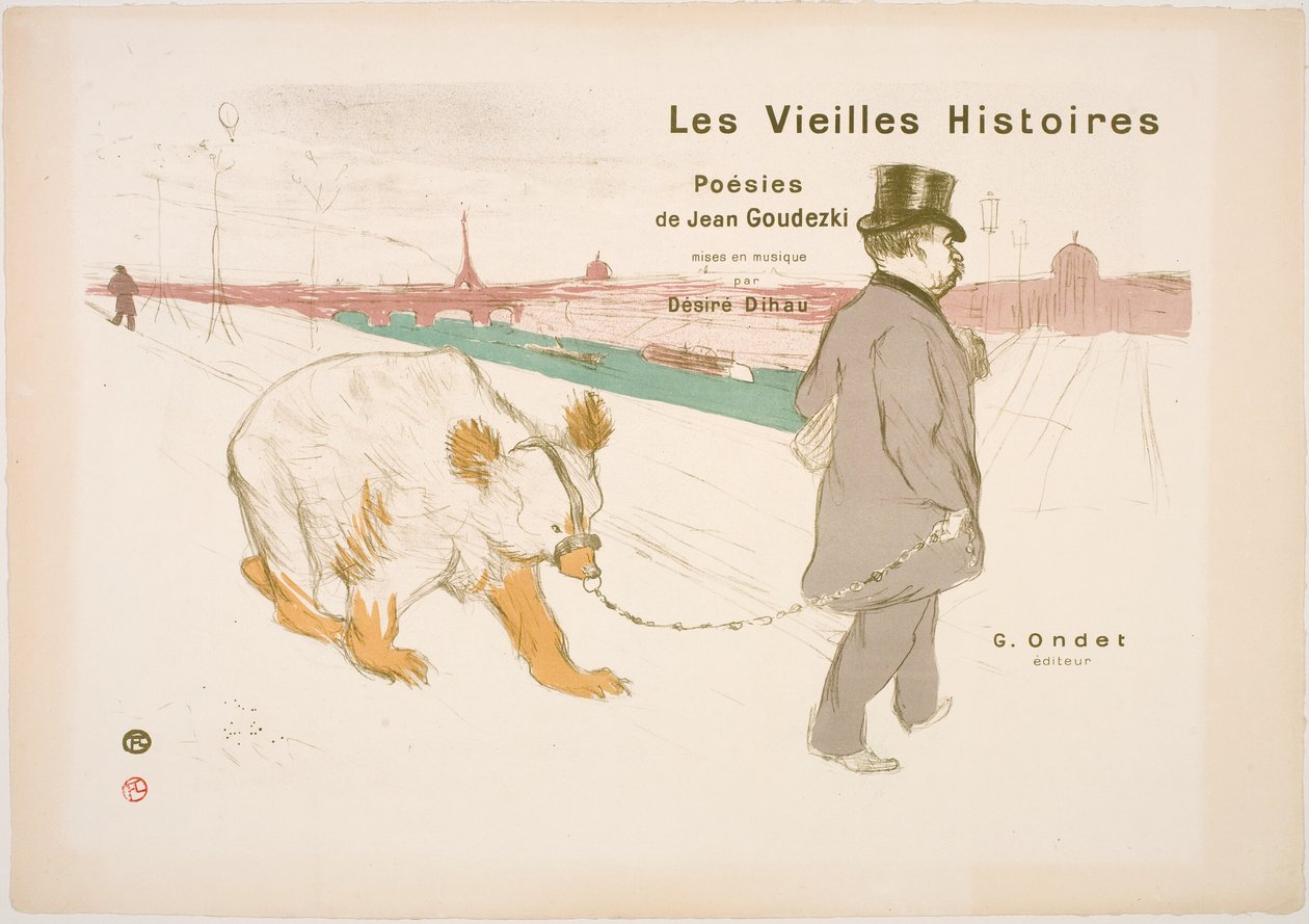 The Old Stories, Covers by Henri de Toulouse-Lautrec