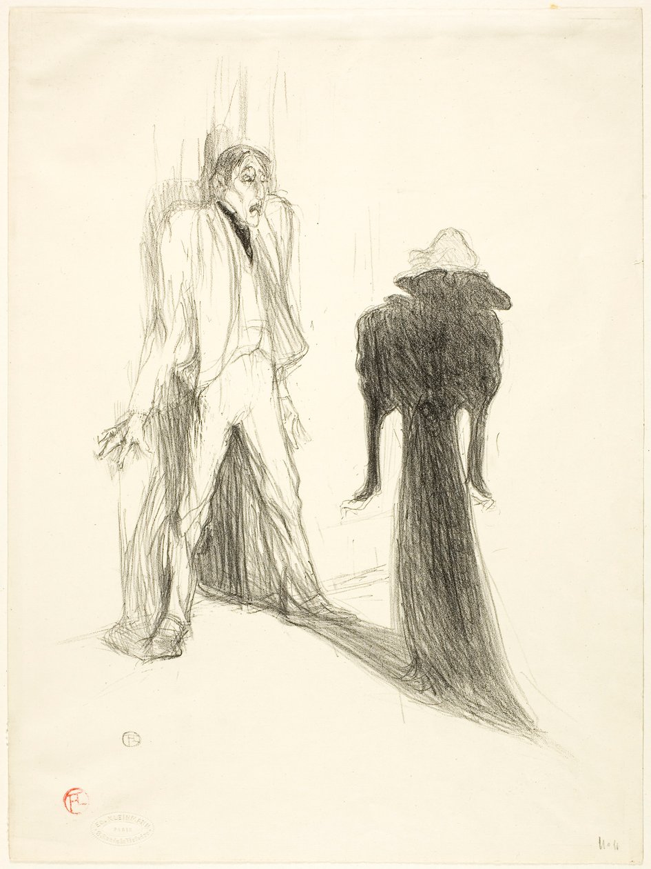 Lugné-Poé, in Image by Henri de Toulouse-Lautrec