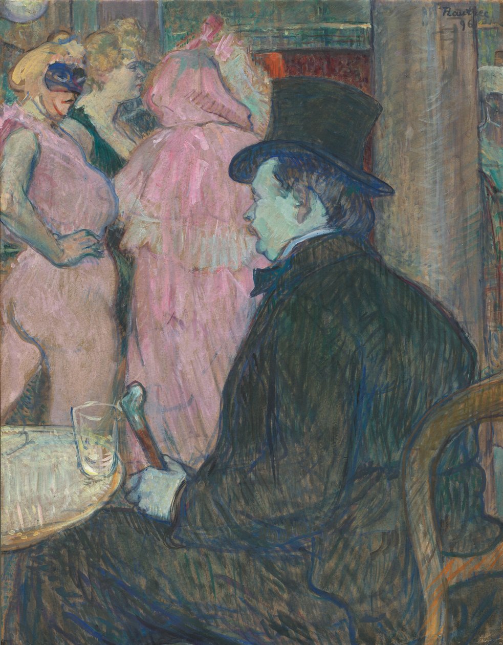 Maxime Dethomas by Henri de Toulouse-Lautrec