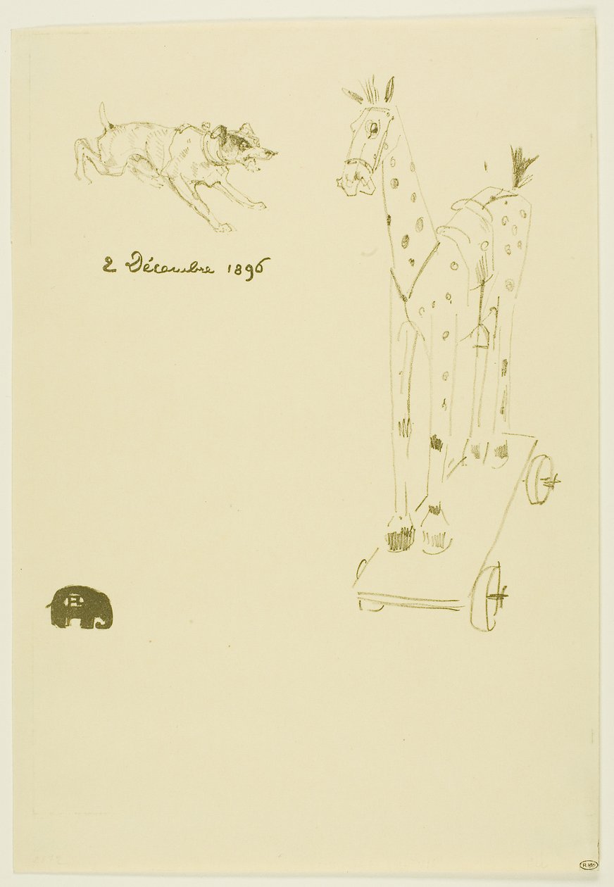Sylvain Menu by Henri de Toulouse-Lautrec