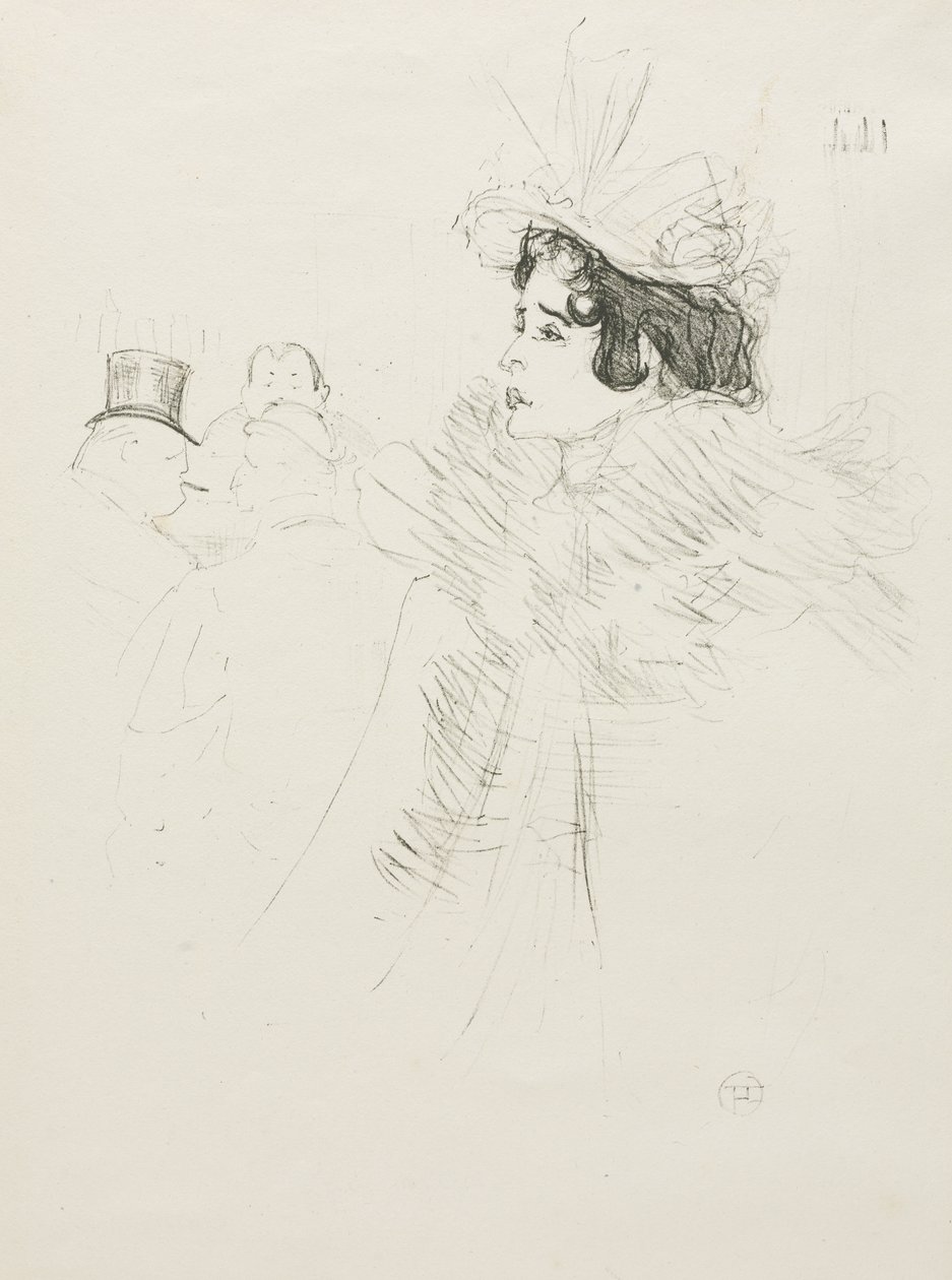 Miss May Belfort by Henri de Toulouse-Lautrec