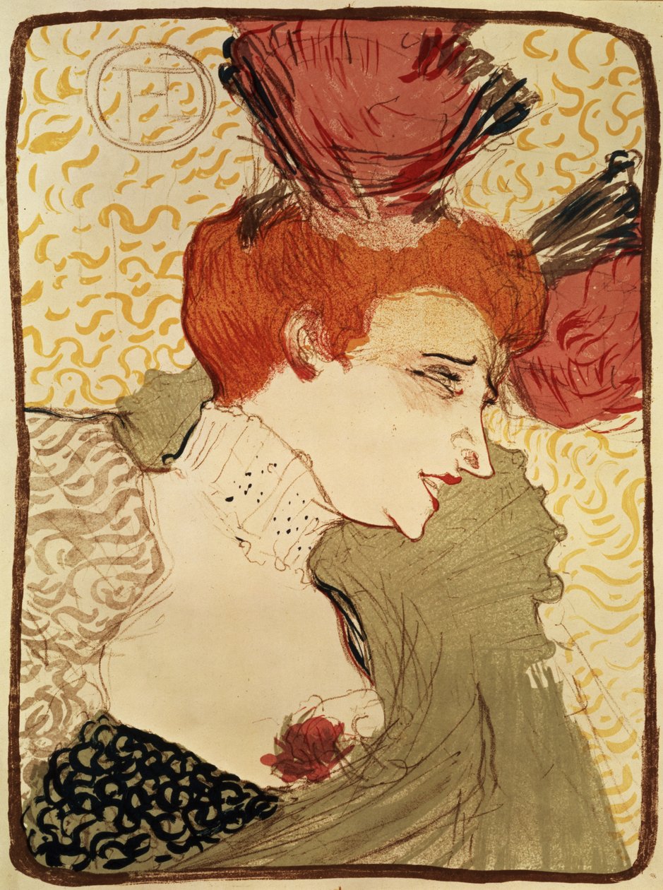 Mlle. Marcelle Lender by Henri de Toulouse Lautrec