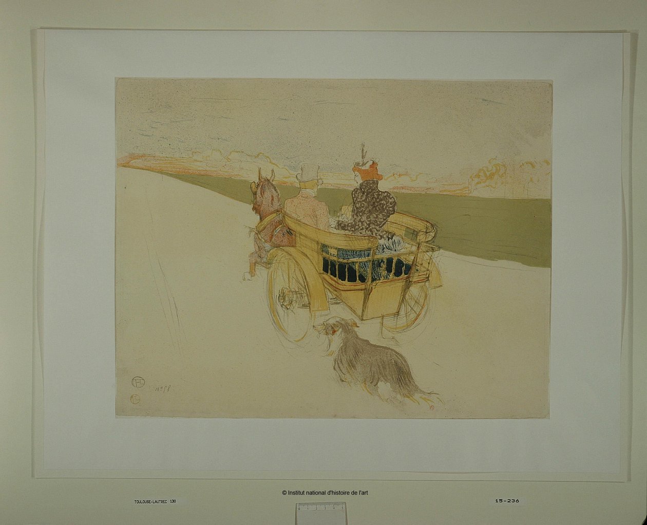 Country Outing by Henri de Toulouse-Lautrec