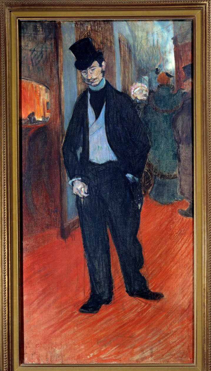 Portrait of Doctor Gabriel Tapie de Celeyran by Henri de Toulouse Lautrec