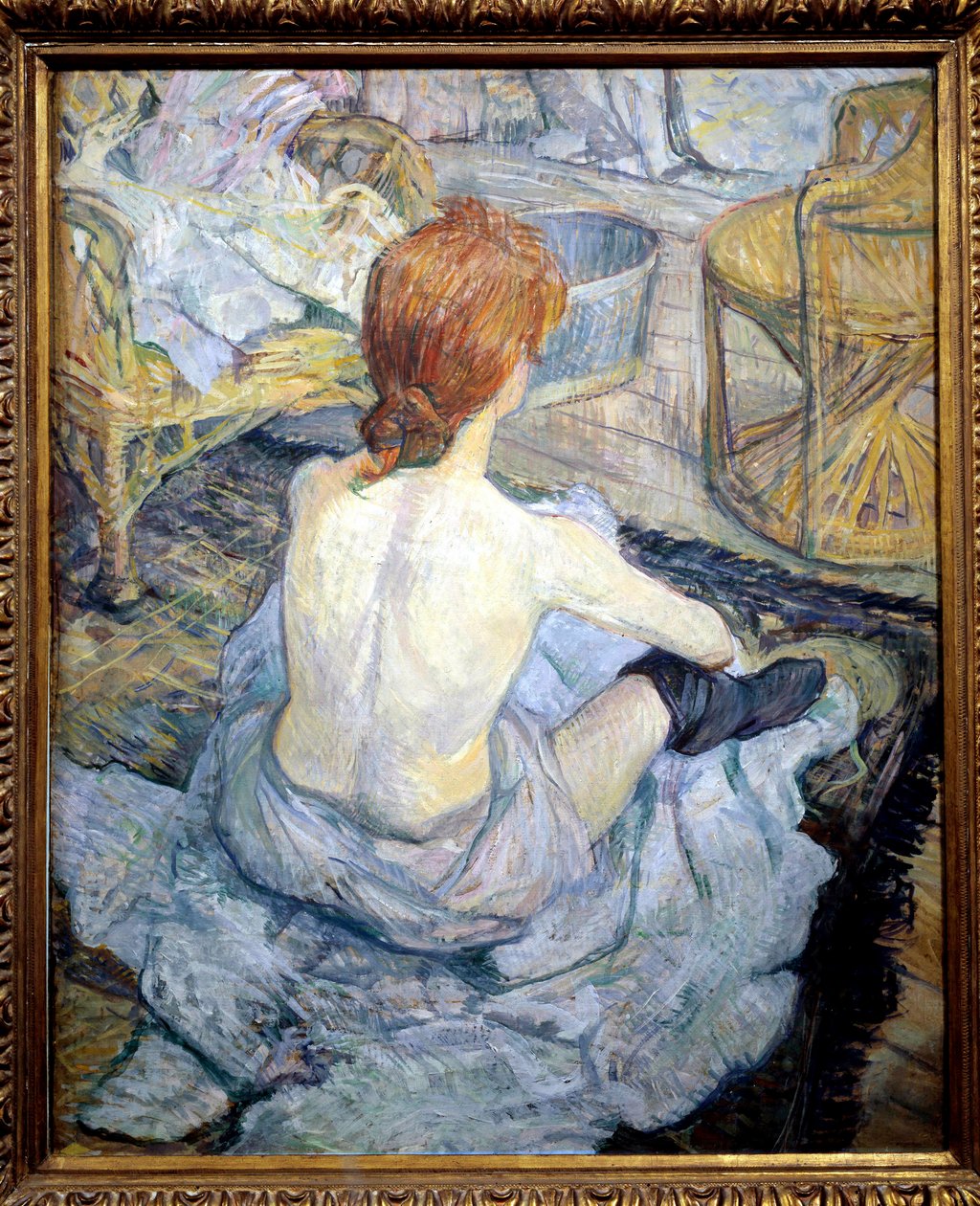 Redhead (The Toilet) by Henri de Toulouse Lautrec